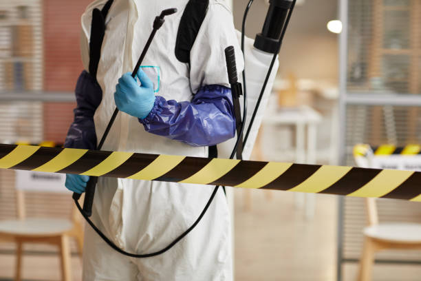 Professional Biohazard technician working in Hickory Corners, MI